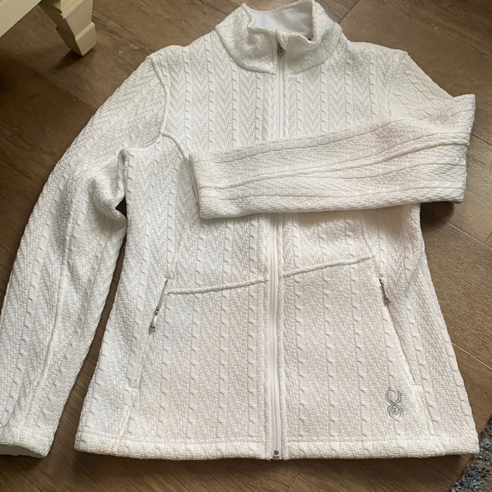 White Spyder Sweater